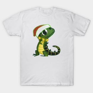 Cute Lizard Drawing T-Shirt